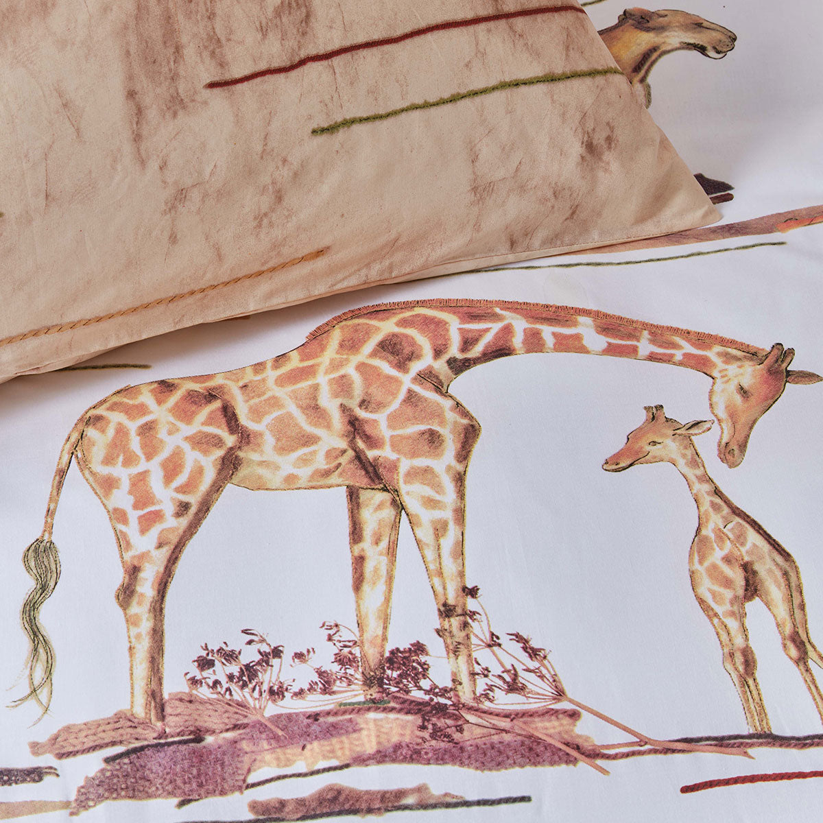 Big Five Natural Cotton Quilt Cover Set Single