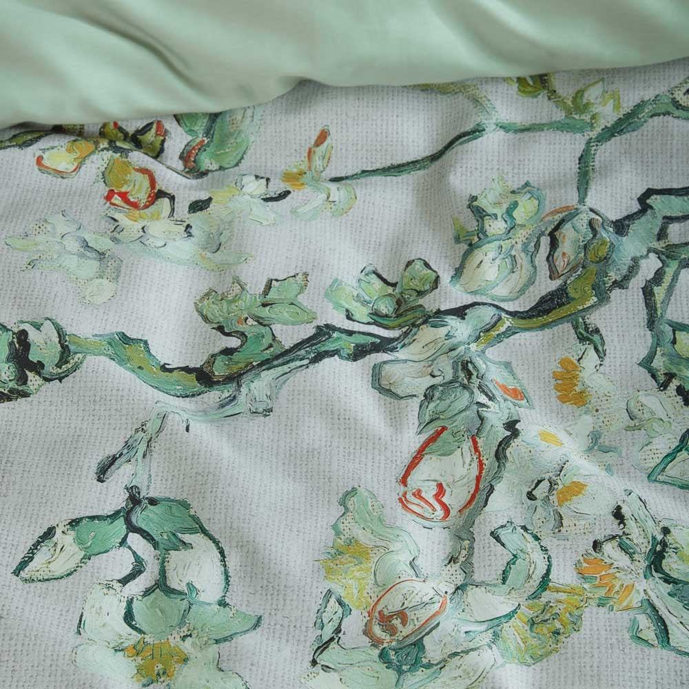 Blossom Grey Quilt Cover Set King