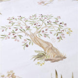 Giardini di Frutta White Cotton Quilt Cover Set Queen