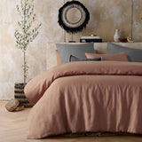 Hazelnut 100% Hemp Quilt Cover Set Queen