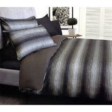Lizard Brown Jacquard Quilt Cover Set Double