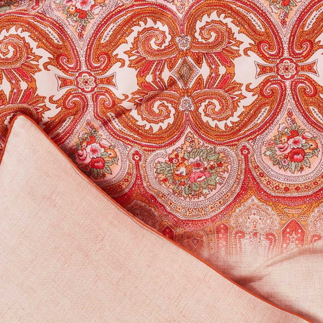 Paisley Pink Quilt Cover Set King