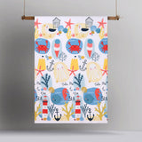 Seaside Glow in the Dark Quilt Cover Set Double