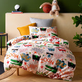 Superhero Quilt Cover Set Single