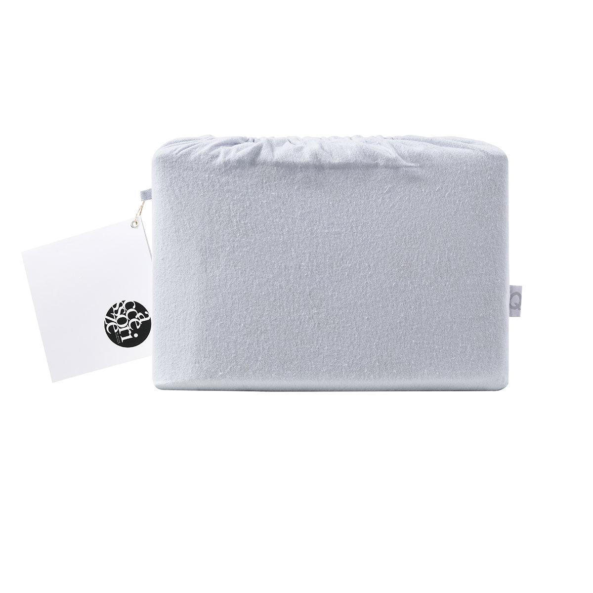 Cotton Flannelette Sheet Set Light Grey Single
