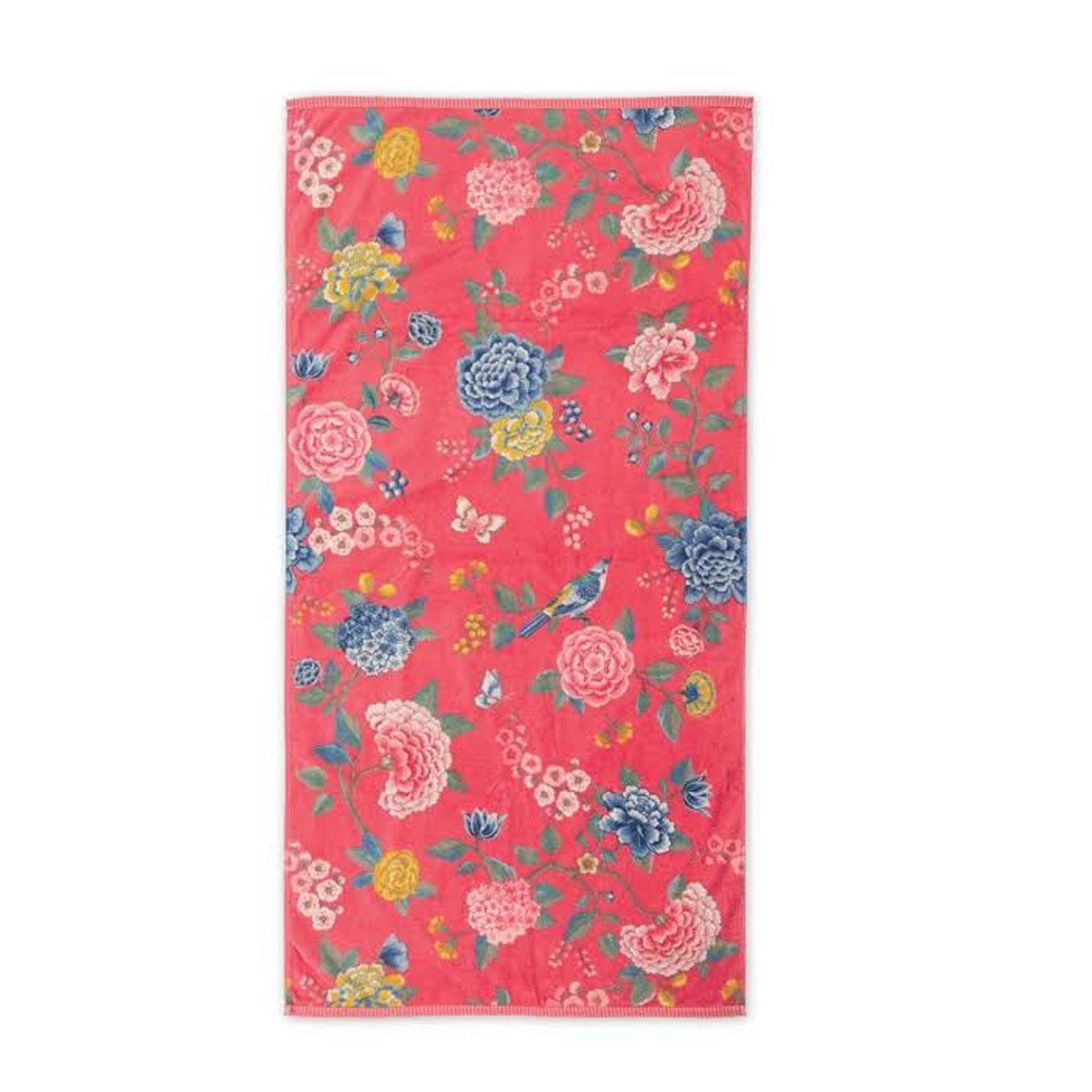 Good Evening Cotton Towel Coral