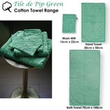 Tile de Pip Green Wash Mitt 16cm x 22cm