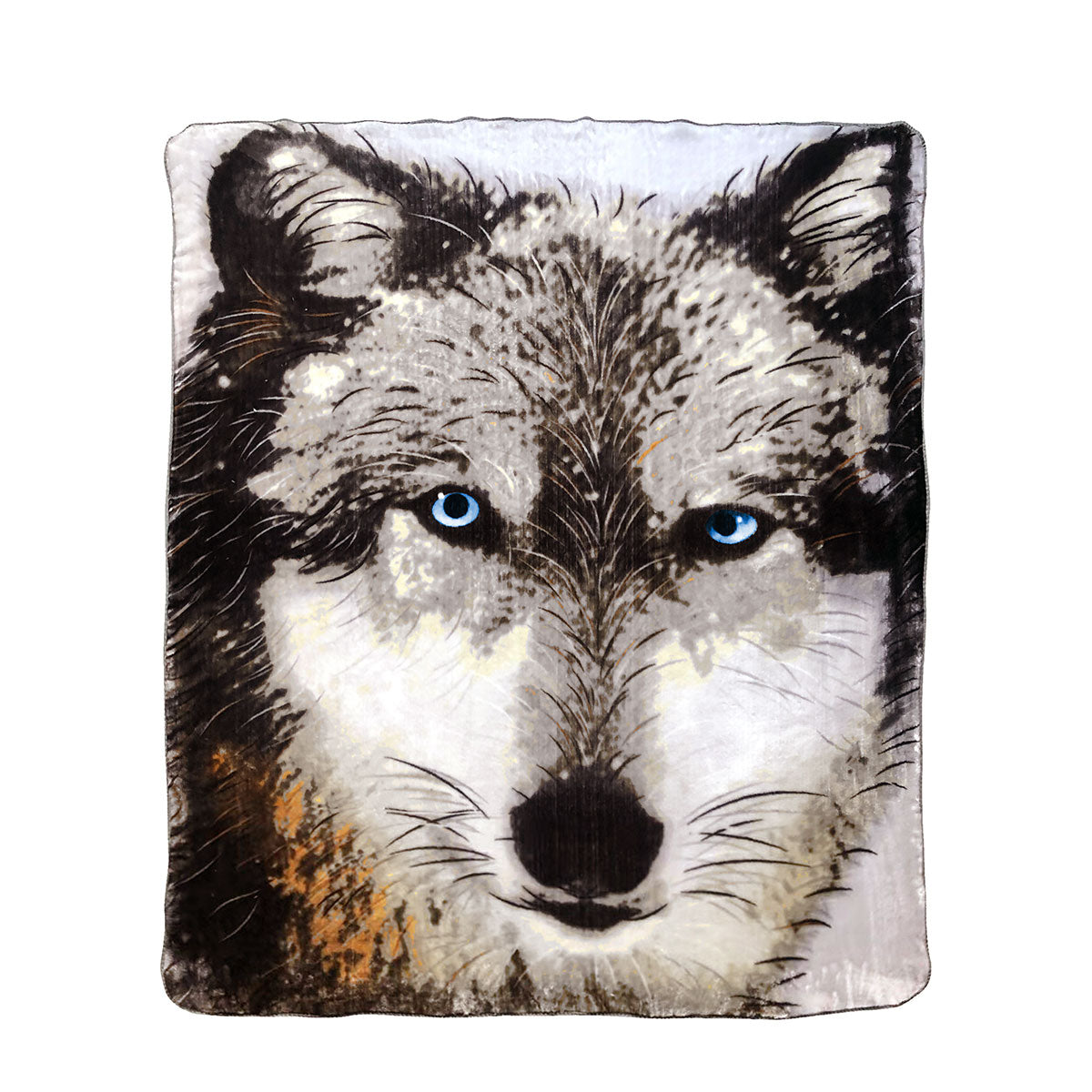350gsm Wolf Photo Mink Blanket