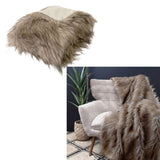 Elk Luxury Faux Fur Throw 130 x 160cm