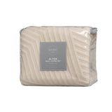 Alton Linen Jacquard Embossed Texture Geo Quilt Cover Set Queen