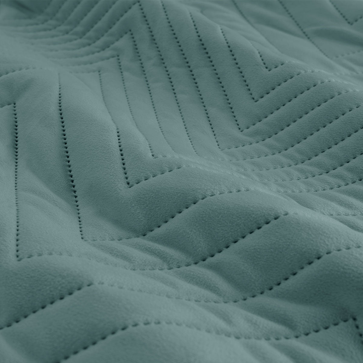 Hana Stormy Sea Embossed Velvet Quilt Cover Set King