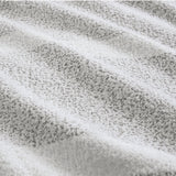 Liam Chenille Textured Grey Quilt Cover Set King