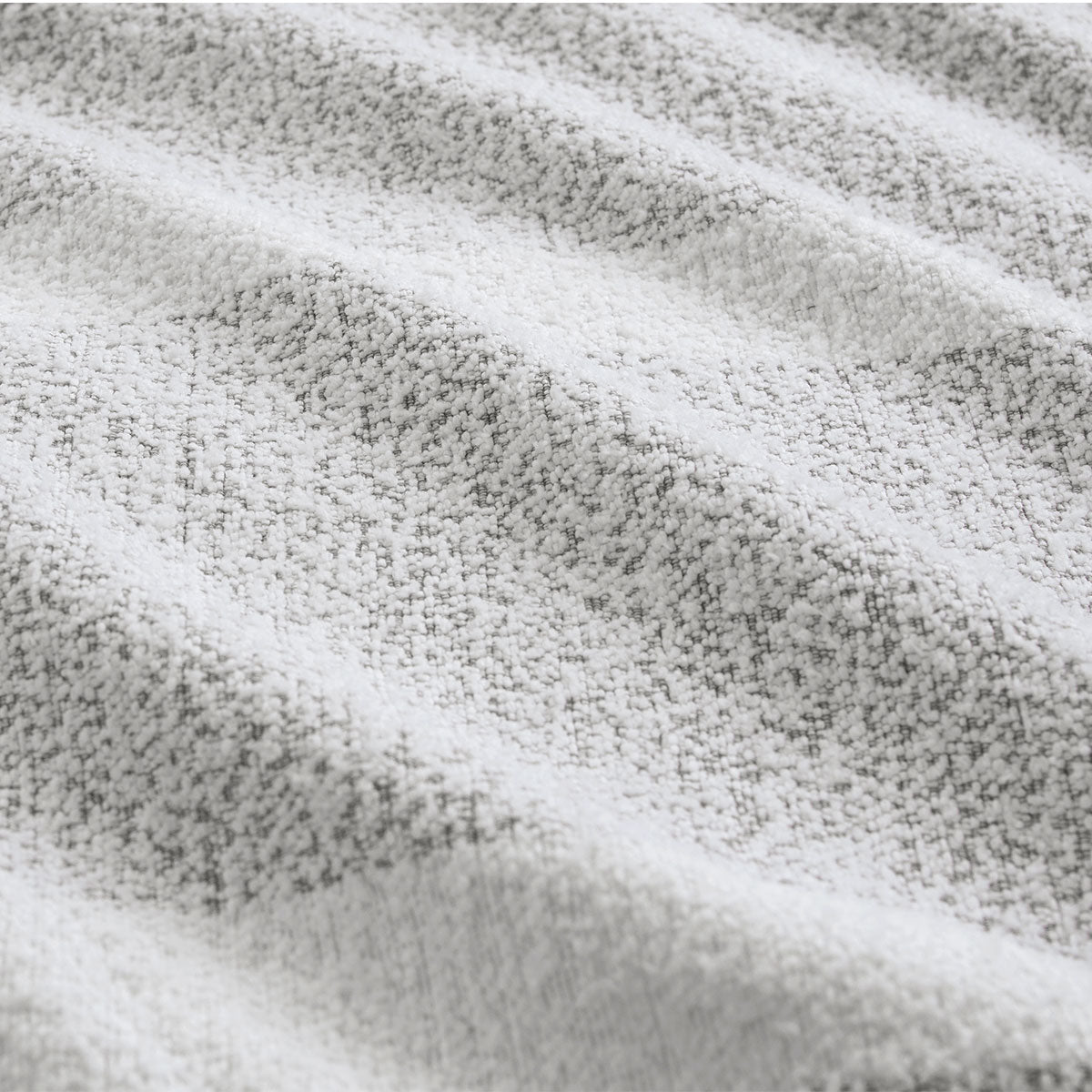 Liam Chenille Textured Grey Quilt Cover Set Queen