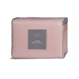 Lottie Blush Pinsonic Embossed Quilt Cover Set King