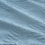 South Coast Pale Blue Embossed Quilt Cover Set Queen