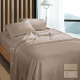 1100TC Egyptian Cotton Sateen Sheet Set Doeskin King