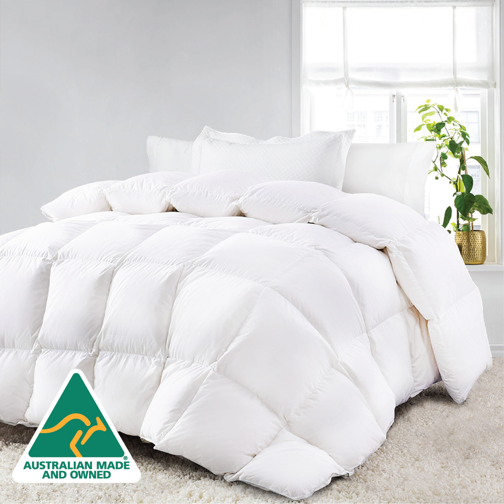 Ultra Warm Winter Microfibre Quilt 800GSM (Queen) (Made in Aus)