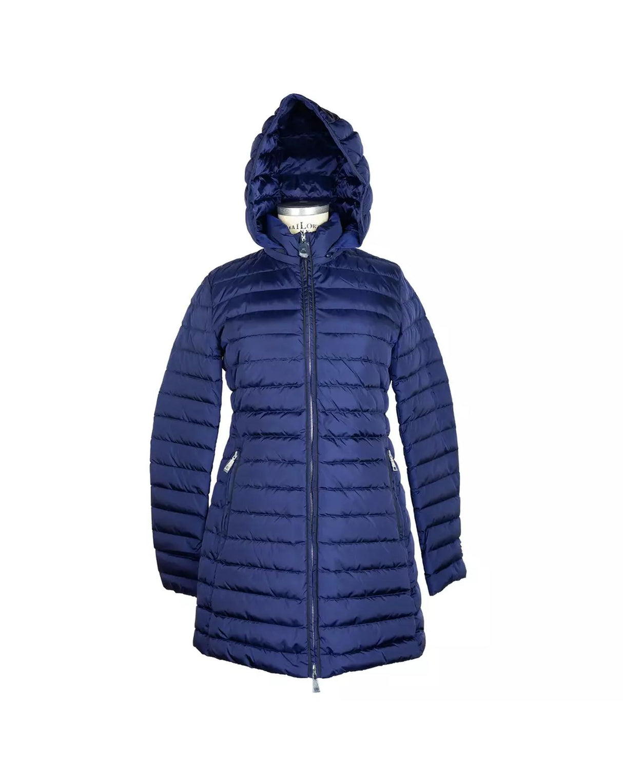 Womans Puffer Jacket with Real Down Ping and Removable Hood 40 IT Women