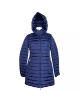 Womans Puffer Jacket with Real Down Ping and Removable Hood 40 IT Women