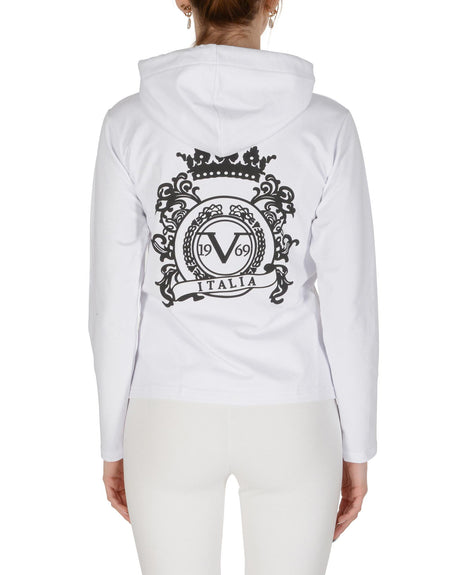 Cotton Blend Hoodie by  - XL
