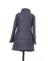 Printed Womens Jeans Jacket with Polyester Padding and Zip Closure 40 IT Women