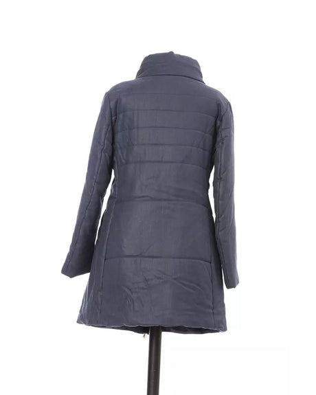 Printed Womens Jeans Jacket with Polyester Padding and Zip Closure 40 IT Women