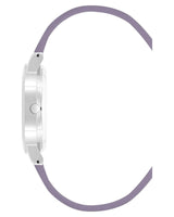 Silver Rhinestone Fashion Watch with Analog Display One Size Women