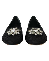 Dolce &amp; Gabbana Elegant Vally Lace Flat Shoes 35 EU Women