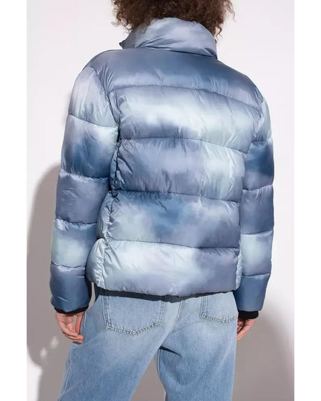 High Collar Down Jacket with Zip Closure 40 IT Women