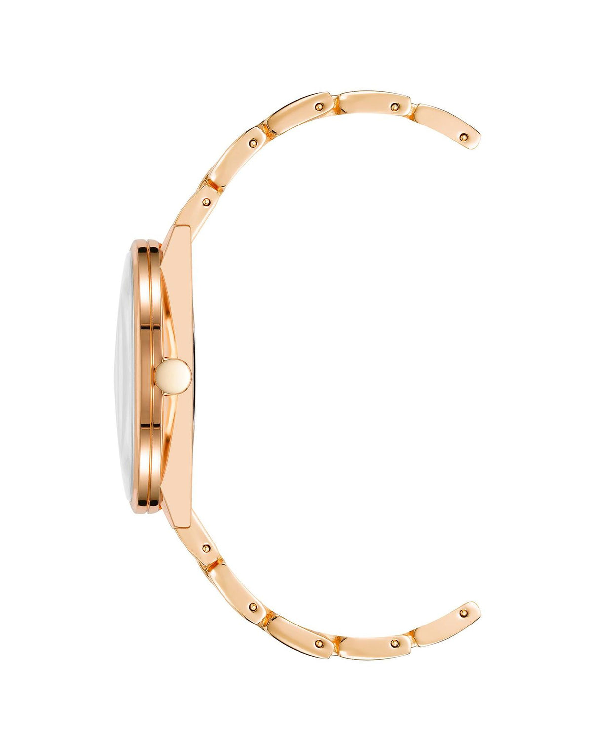 Rose Gold Analog Quartz Womens Watch One Size Women