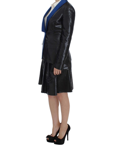 Two-Piece Skirt Suit with Logo Details 42 IT Women