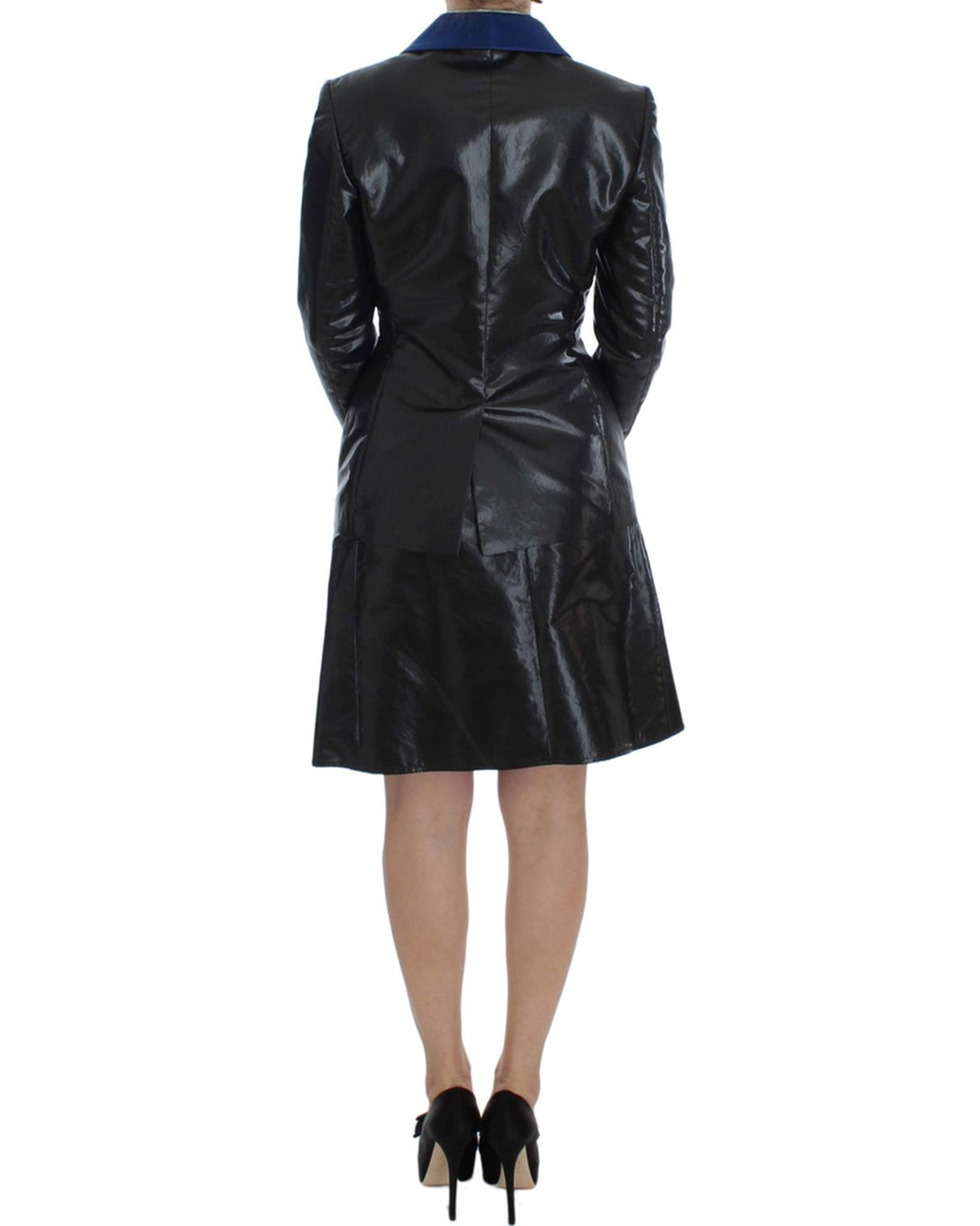 Two-Piece Skirt Suit with Logo Details 42 IT Women