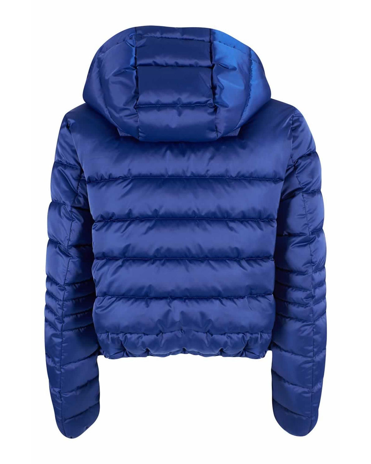 Short Down Jacket with Zip Closure and Hood XS Women