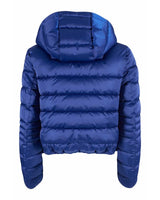 Short Down Jacket with Zip Closure and Hood XS Women