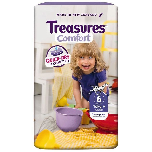 Pk12 Nappies Junior 16+kg Size 6