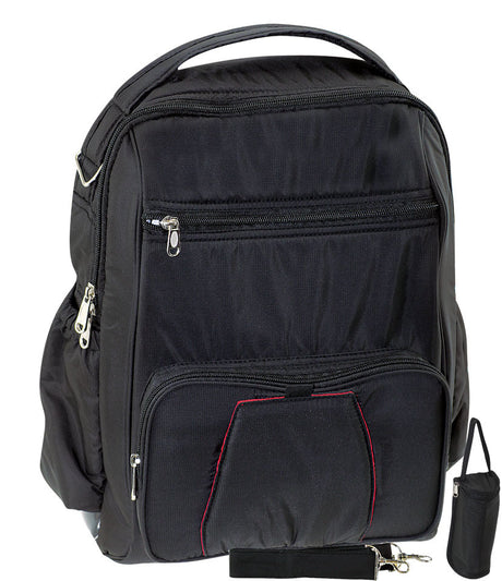 Baby Nappy Backpack Bag Diaper Maternity Milk Mummy Changing Travel - Black