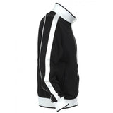 Ladies Track Top Jacket Tracksuit Warm Winter Full Zip Varsity Jumper
