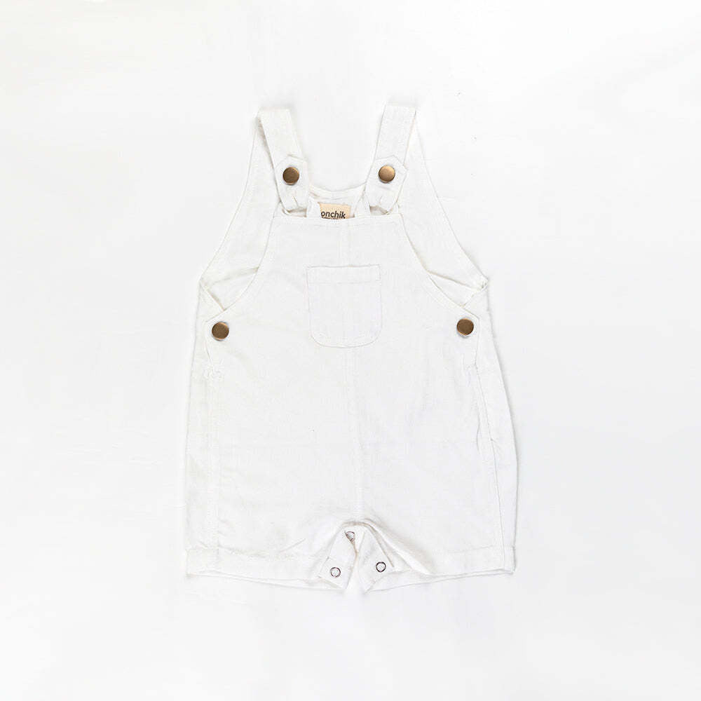Babies + Kids - Cotton Dungaree Overalls - Daisy