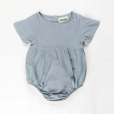 Babies + Kids - Linen Romper - Capri Blue - Size 2y Only