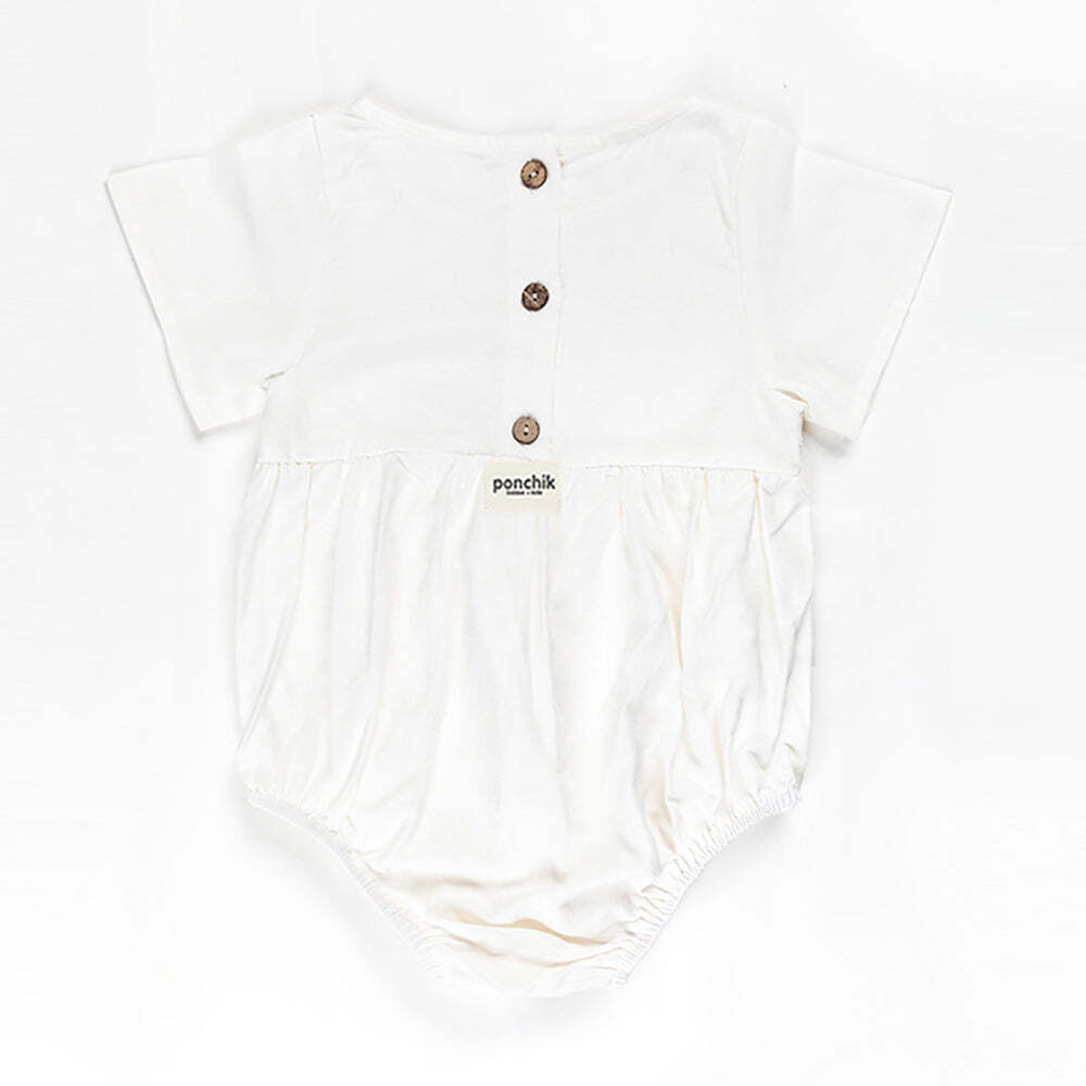 Babies + Kids - Linen Romper - Daisy - Size 2 Years Old