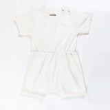 Babies + Kids - Ribbed Cotton Romper - Daisy