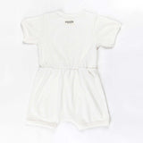 Babies + Kids - Ribbed Cotton Romper - Daisy