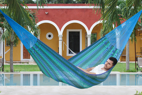 The out and about  hammock Single Size in Caribe colour