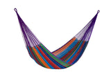 Outdoor undercover cotton  hammock Family size Colorina