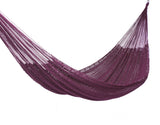Outdoor undercover cotton  hammock King size Maroon