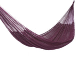 Outdoor undercover cotton  hammock King size Maroon