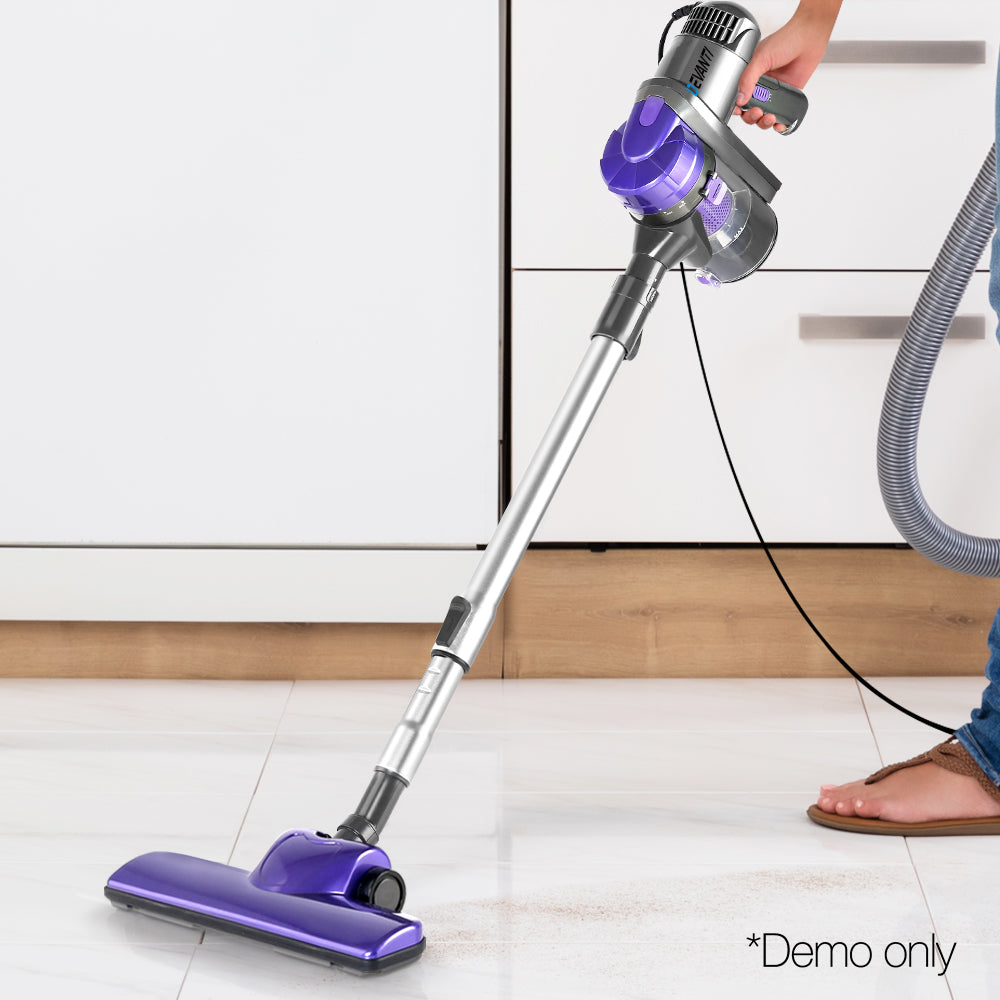 Handheld Vacuum Cleaner Bagless Corded 450W Purple