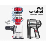 Handheld Vacuum Cleaner Bagless Corded 450W Red