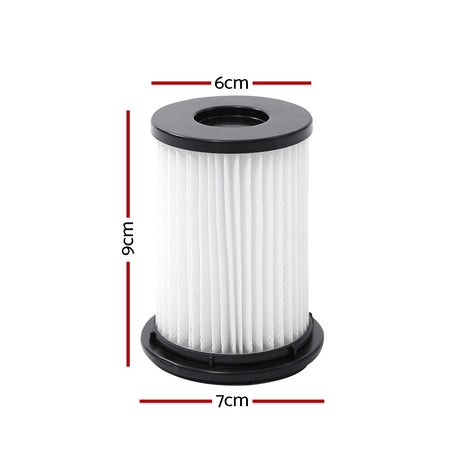 Handheld Vacuum Cleaner Replacement Filter - 3 Pack