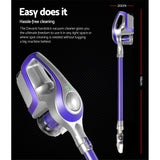 Handheld Vacuum Cleaner Bagless Cordless 150W Purple